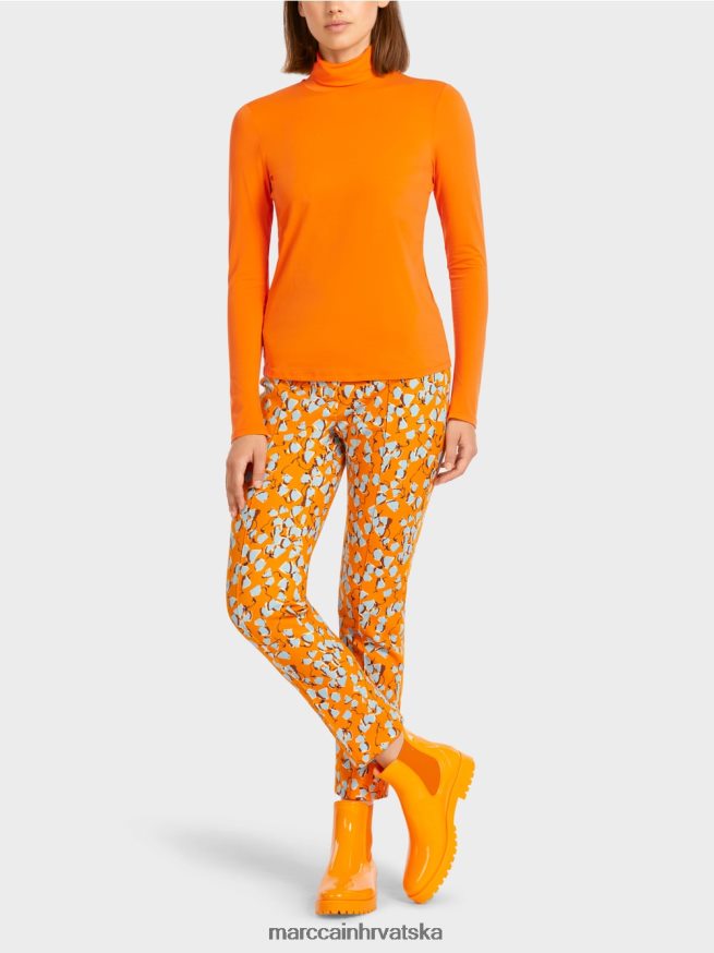 bistra narančasta Marc Cain obični gornji dio dugih rukava odjeća 4D66P41456
