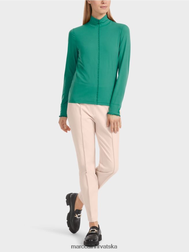 emajl Marc Cain košulja dugih rukava s podignutim ovratnikom odjeća 4D66P41237