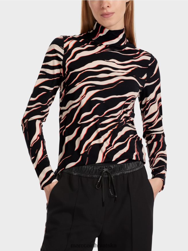 kampari Marc Cain majica s dugim rukavima leo dizajna odjeća 4D66P41267