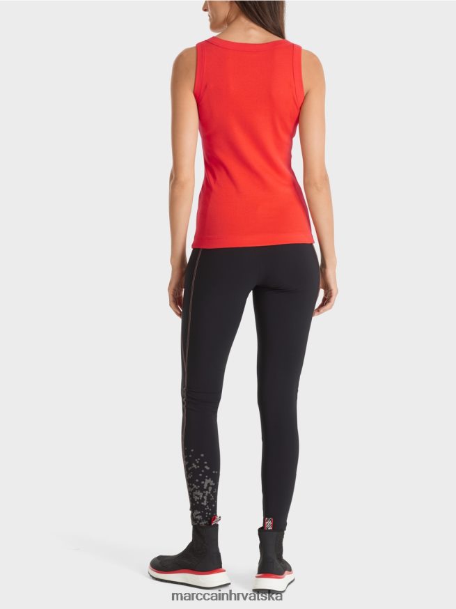 kampari Marc Cain pamučni rebrasti top bez rukava odjeća 4D66P41269