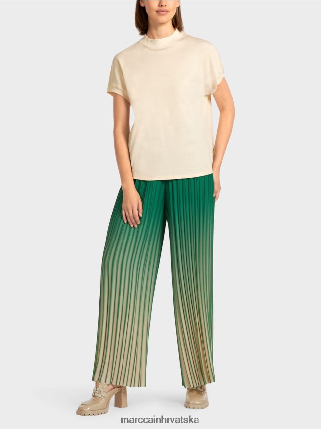 krema Marc Cain majica s šiltericama odjeća 4D66P41446