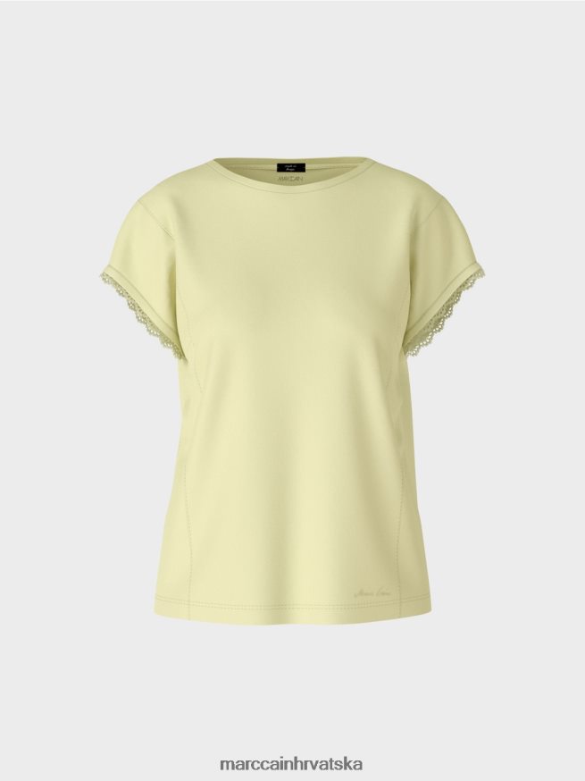 mekani dah Marc Cain gornji dio s čipkastim obrubom odjeća 4D66P41415