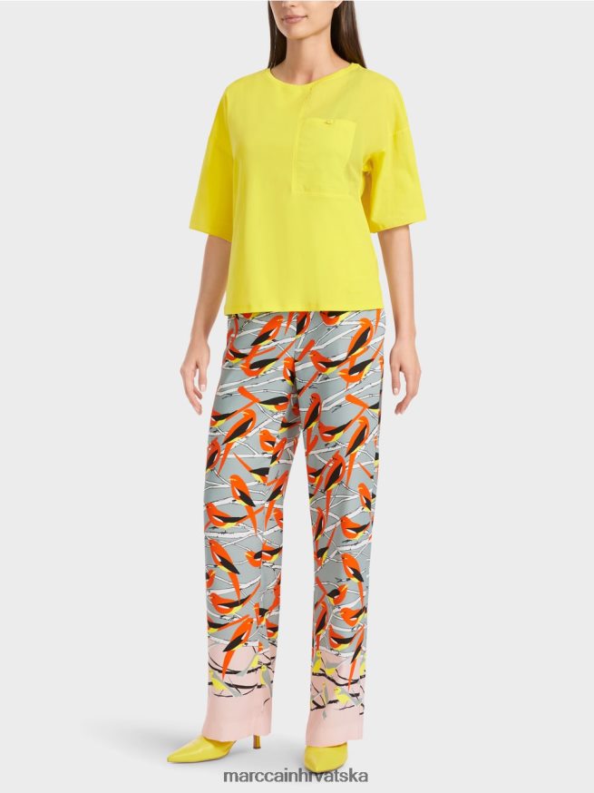 meki limun Marc Cain majica s printom odjeća 4D66P41323