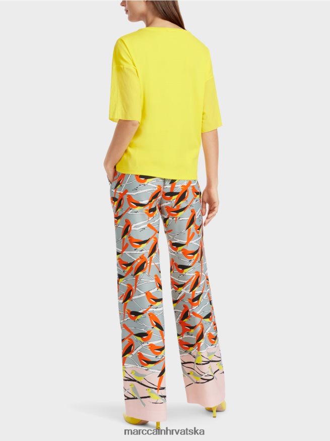 meki limun Marc Cain majica s printom odjeća 4D66P41323