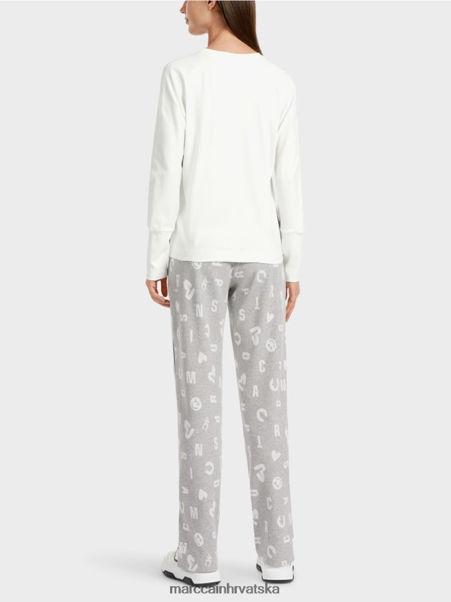 prljavo bijela Marc Cain majica u obliku kimona odjeća 4D66P41298