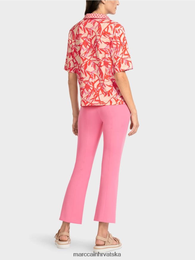 svijetli ten Marc Cain polo majica s mješavinom uzoraka odjeća 4D66P41421