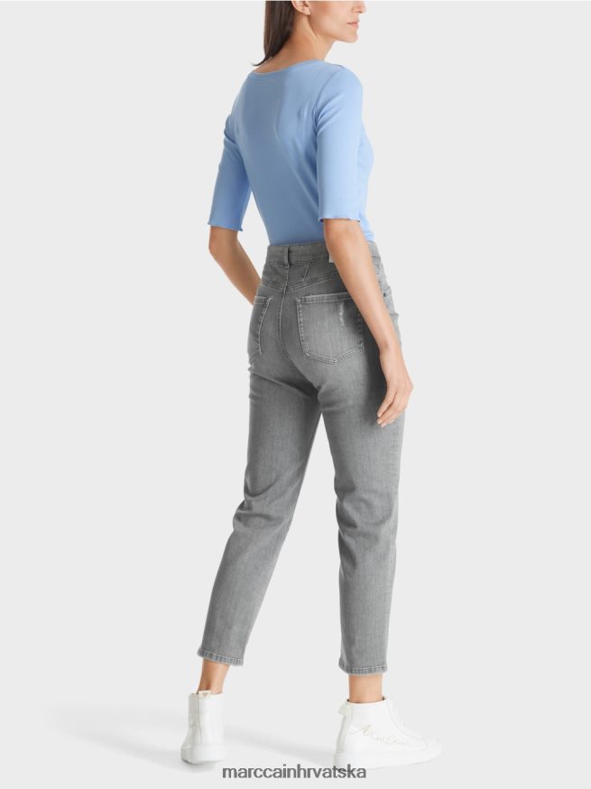 tamno ljetno nebo Marc Cain majica kratkih rukava s 3/4 rukavima odjeća 4D66P41335