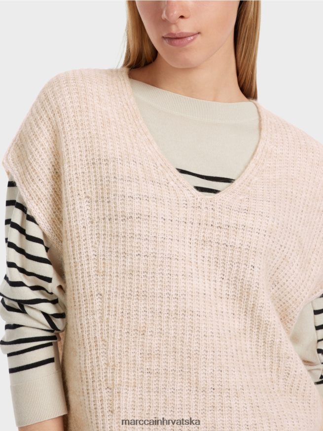 bademovo mlijeko Marc Cain slipover 100 % proizvedeno u njemačkoj odjeća 4D66P41053