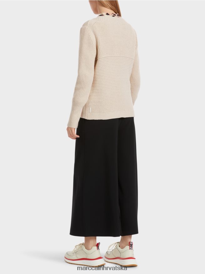 bademovo mlijeko Marc Cain vuneni džemper pleten u Njemačkoj odjeća 4D66P41046