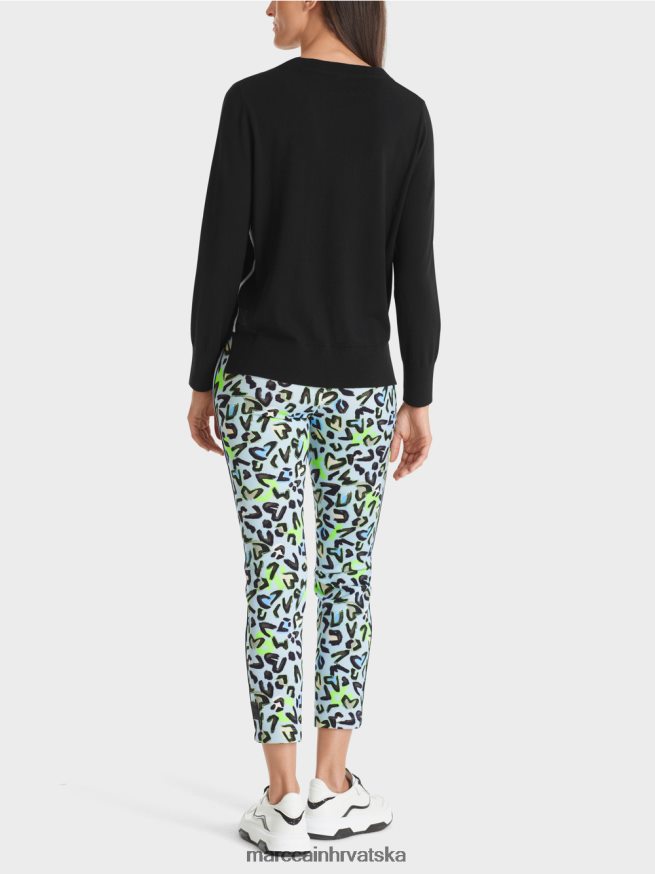 crno Marc Cain fino pleteni džemper 