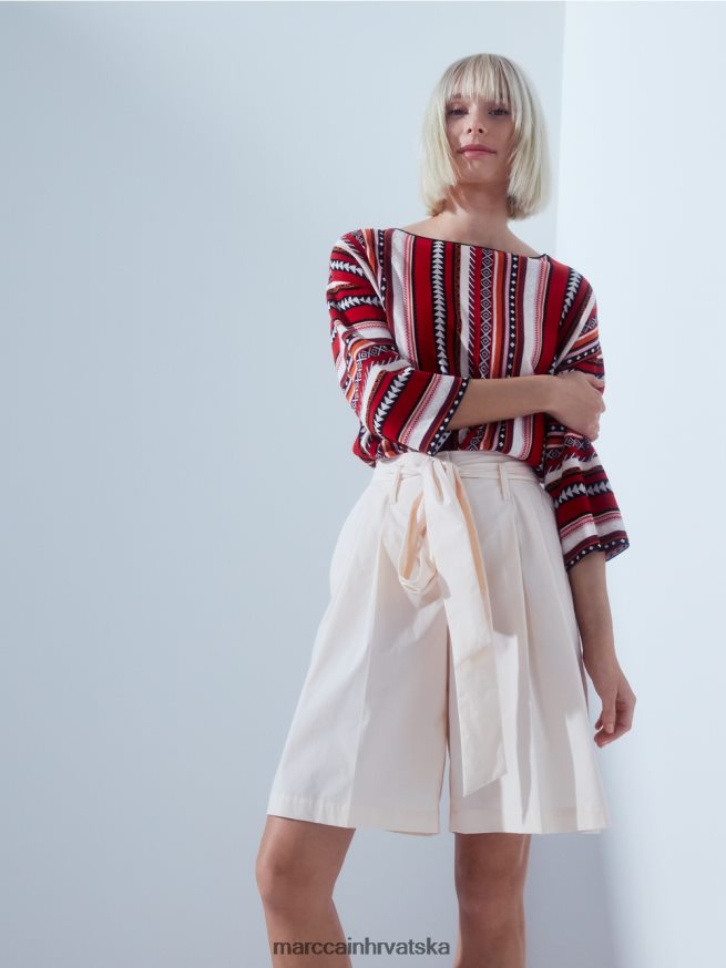 duboka crvena Marc Cain pulover 