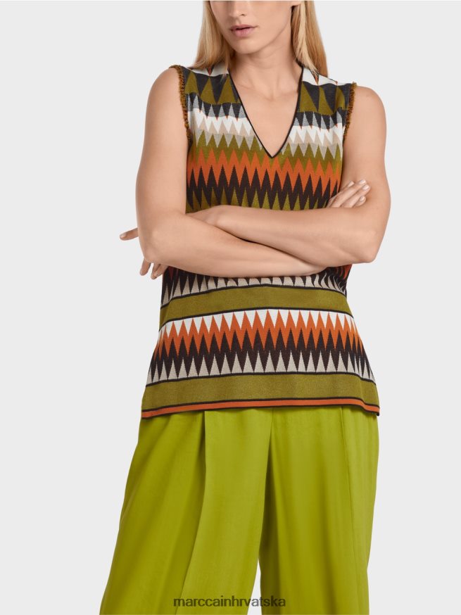 duboko maslinasto zelena Marc Cain pulover 