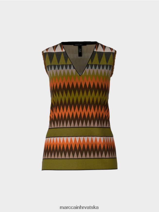 duboko maslinasto zelena Marc Cain pulover 