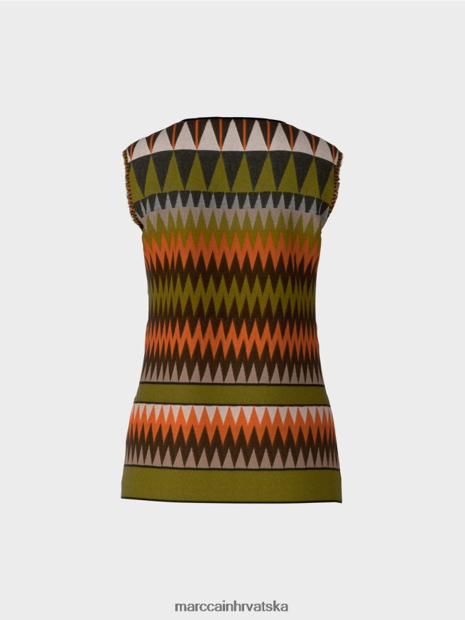 duboko maslinasto zelena Marc Cain pulover 