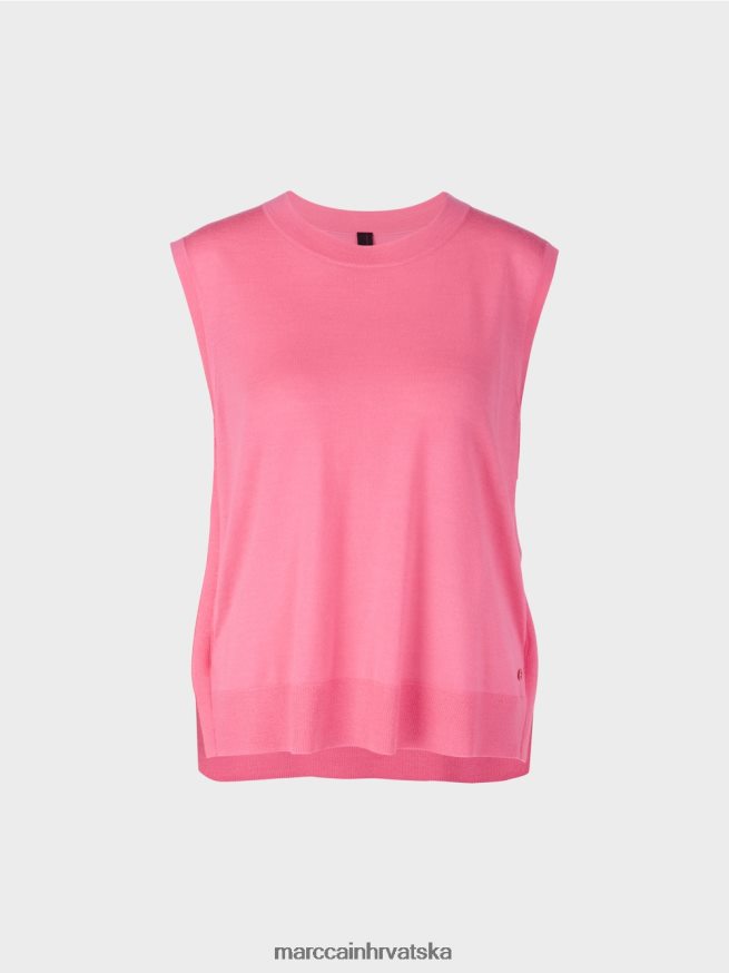 jarko ružičasta Marc Cain vrhunski pleteni gornji dio odjeća 4D66P41169