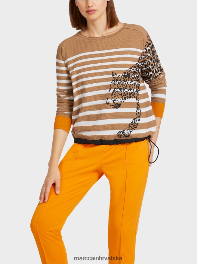 lagana kava Marc Cain prugasti džemper 