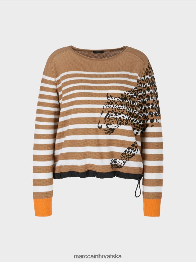 lagana kava Marc Cain prugasti džemper 
