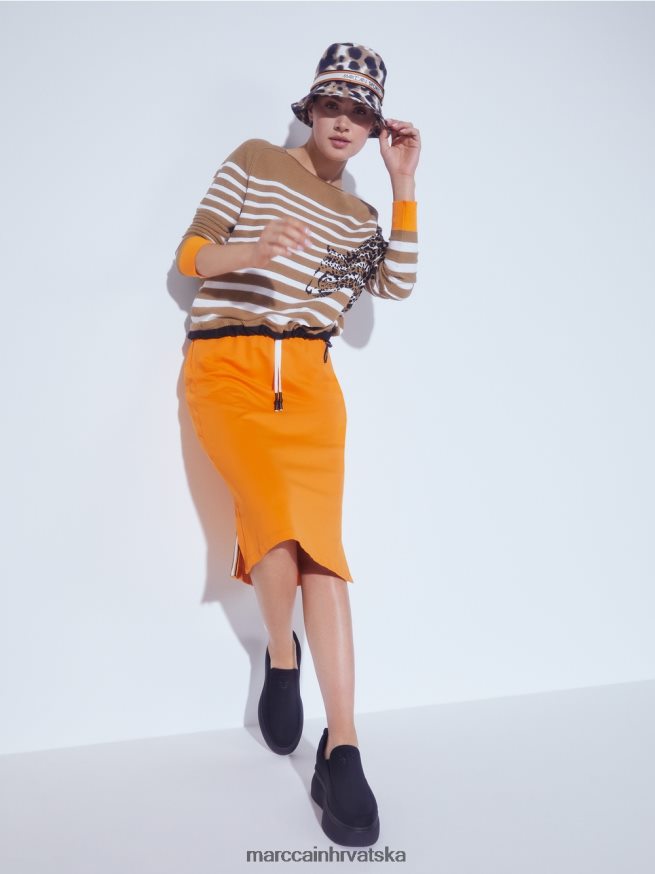 lagana kava Marc Cain prugasti džemper 