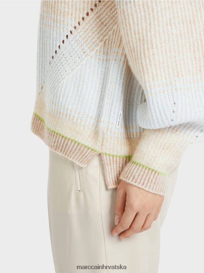 meka puderasto plava Marc Cain pulover - pleten u njemačkoj odjeća 4D66P41099