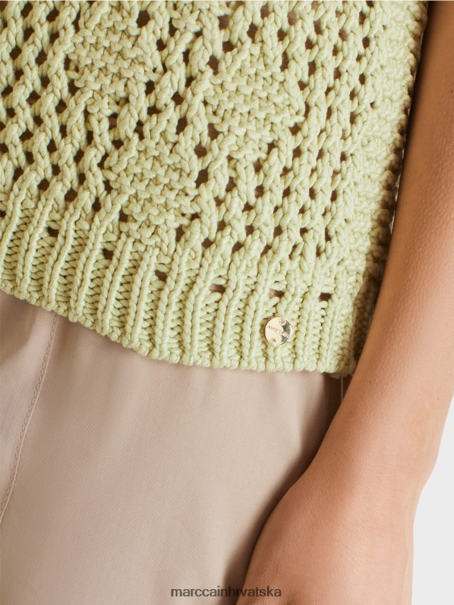 mekani dah Marc Cain pleteni top bez rukava odjeća 4D66P41162