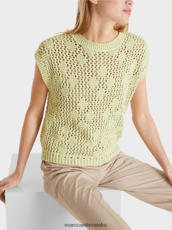 mekani dah Marc Cain pleteni top bez rukava odjeća 4D66P41162