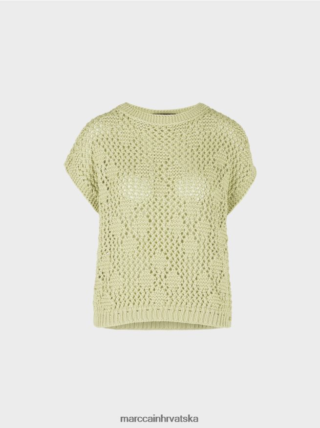 mekani dah Marc Cain pleteni top bez rukava odjeća 4D66P41162