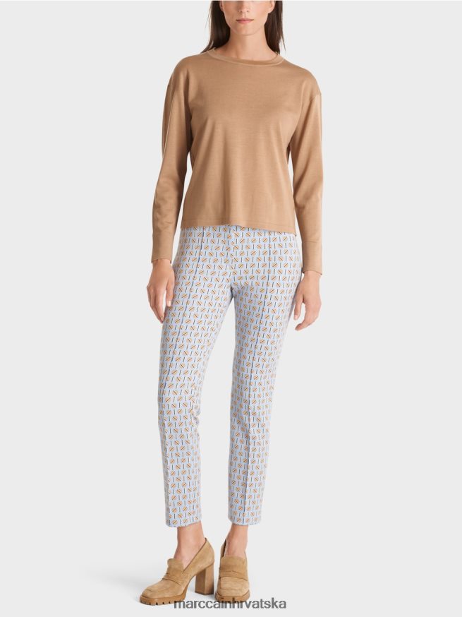 svijetle karamele Marc Cain džemper "promislimo zajedno". odjeća 4D66P41092