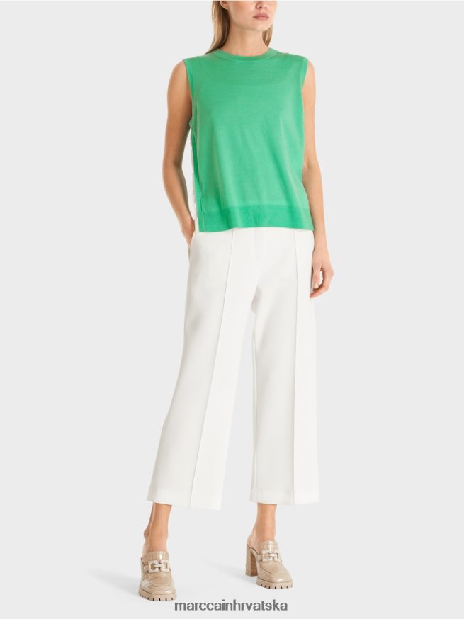 svijetli žad Marc Cain vrhunski pleteni gornji dio odjeća 4D66P41174