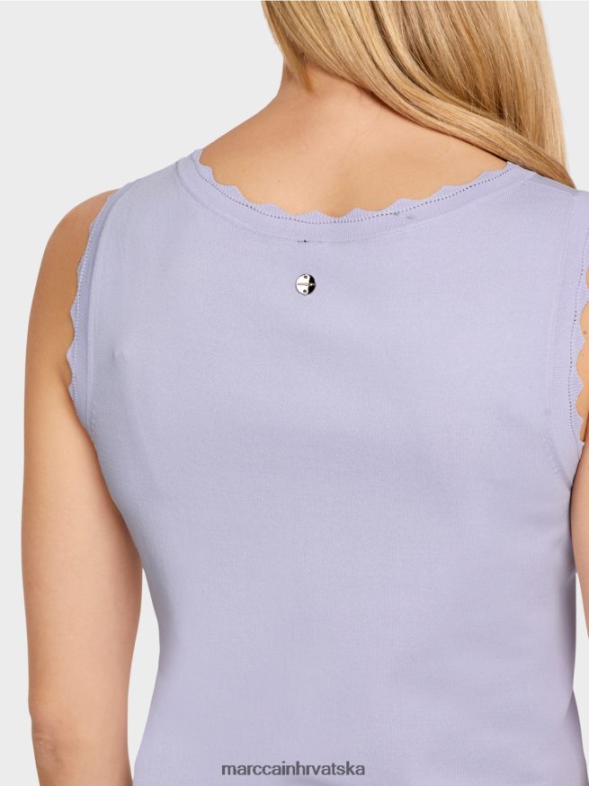 svijetli lila Marc Cain pleteni gornji dio od viskoze odjeća 4D66P41153