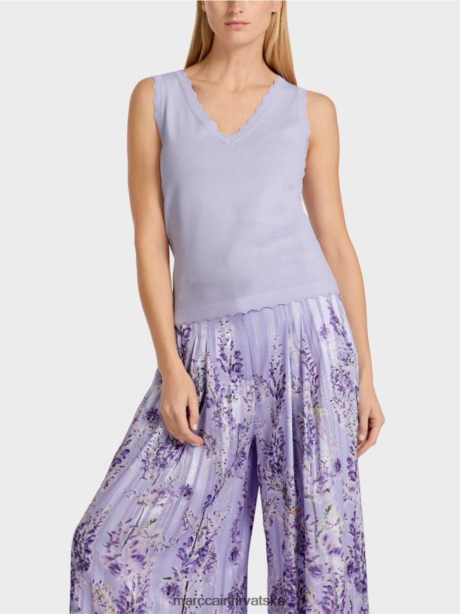 svijetli lila Marc Cain pleteni gornji dio od viskoze odjeća 4D66P41153