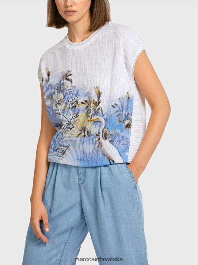 svijetlo puder plava Marc Cain pulover 