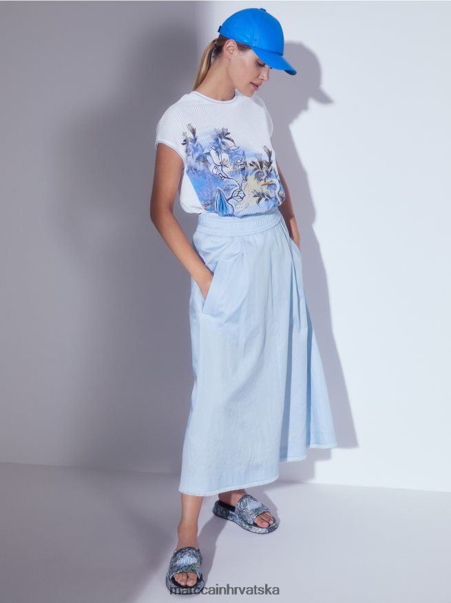 svijetlo puder plava Marc Cain pulover 