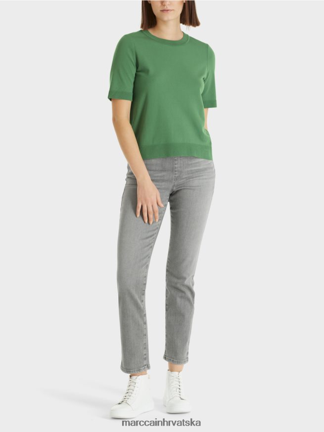 zelena mahovina Marc Cain džemper "promislimo zajedno". odjeća 4D66P41212