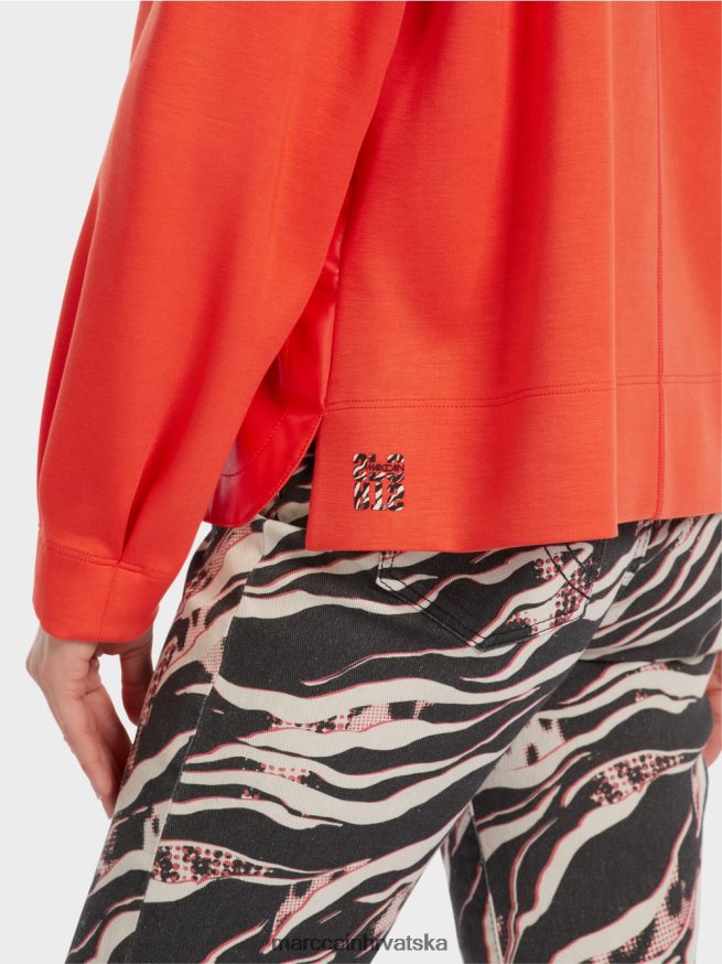 kampari Marc Cain raglan majica s mješavinom materijala odjeća 4D66P41223