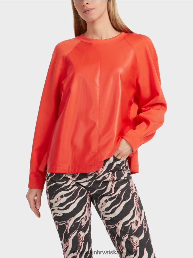 kampari Marc Cain raglan majica s mješavinom materijala odjeća 4D66P41223