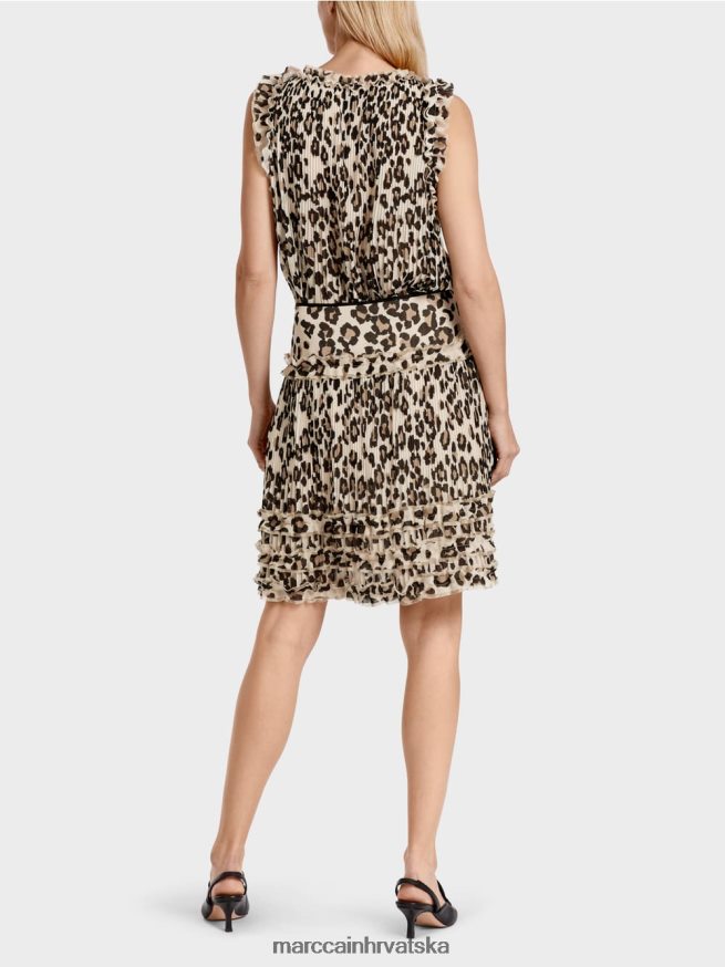 crno Marc Cain mini suknja s naborima odjeća 4D66P4488