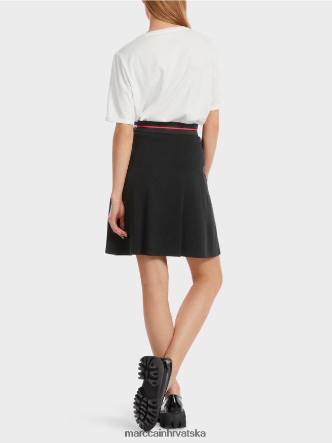 crno i bijelo Marc Cain mini suknja 