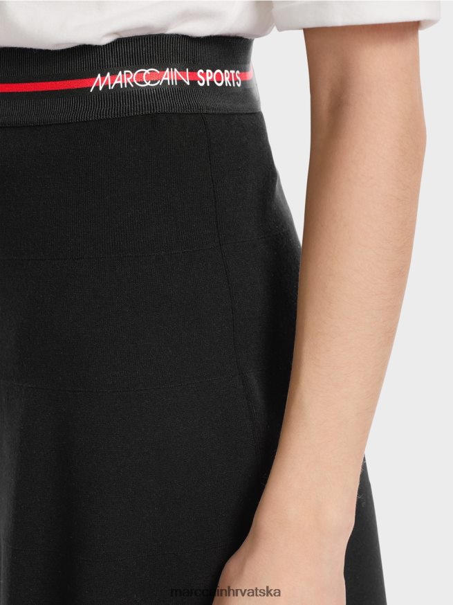 crno i bijelo Marc Cain mini suknja 