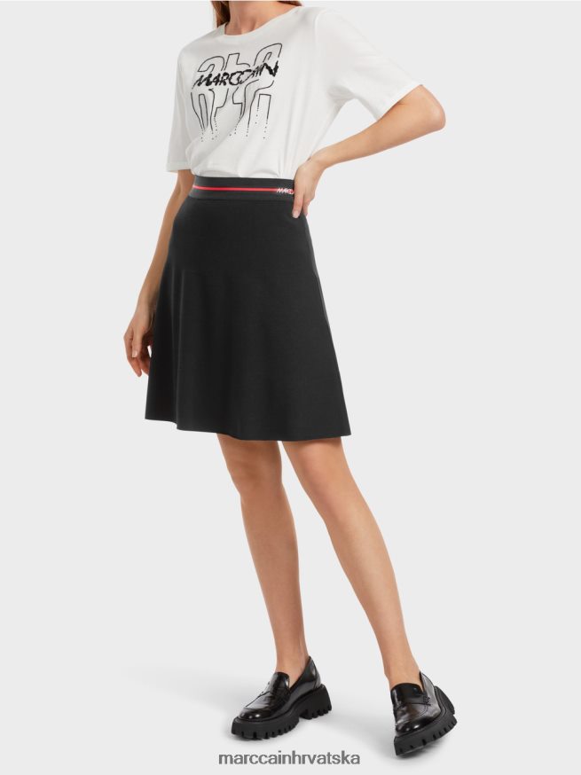 crno i bijelo Marc Cain mini suknja 