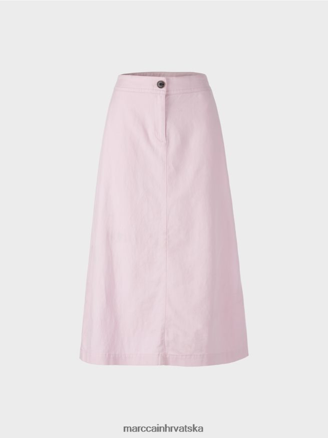 svijetla boja lavande Marc Cain suknja koja se širi odjeća 4D66P4489