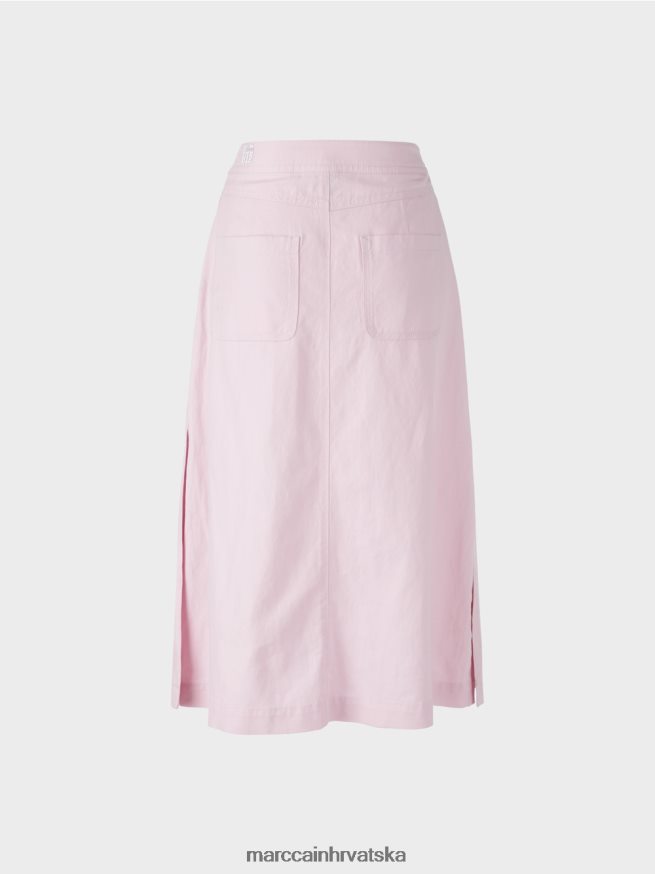 svijetla boja lavande Marc Cain suknja koja se širi odjeća 4D66P4489