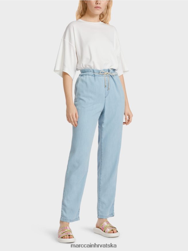 beba plava Marc Cain rivera "promislimo zajedno" traperice odjeća 4D66P4797