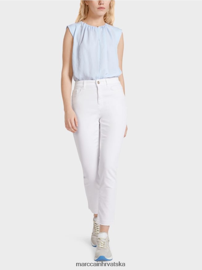 bijela Marc Cain silea "rethink together" traperice odjeća 4D66P4798