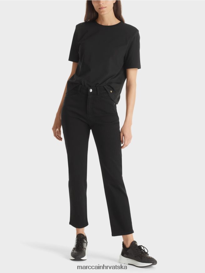 crno Marc Cain riad "promislimo zajedno" traperice odjeća 4D66P4770