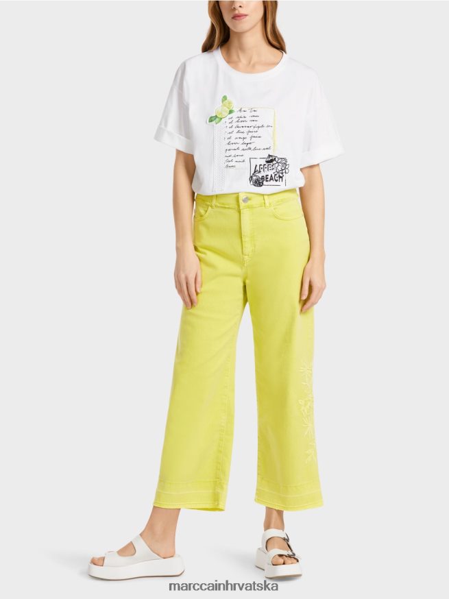 kap limunovog soka Marc Cain izvezene traperice "rethink together". odjeća 4D66P4793