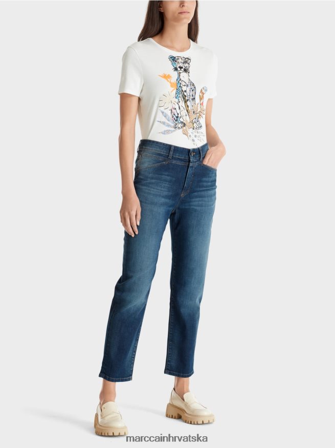 plavi traper Marc Cain riad "promislimo zajedno" traperice odjeća 4D66P4779