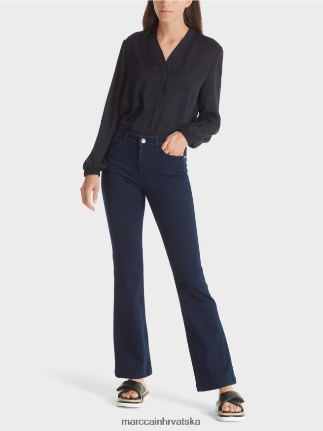 ponoćno plava Marc Cain faro "promislimo zajedno" traperice odjeća 4D66P4765