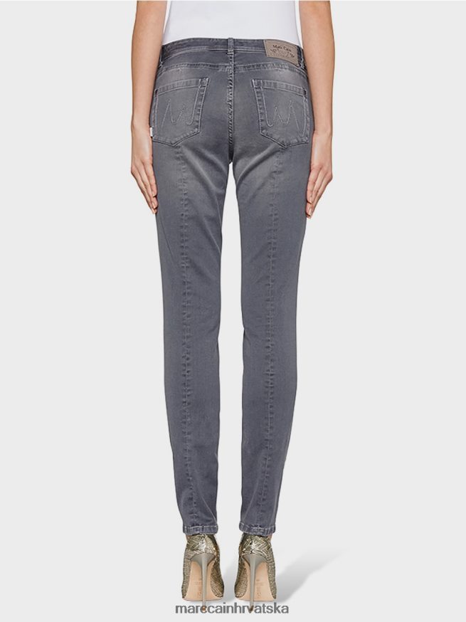 siva Marc Cain osnovne isprane traperice odjeća 4D66P4833