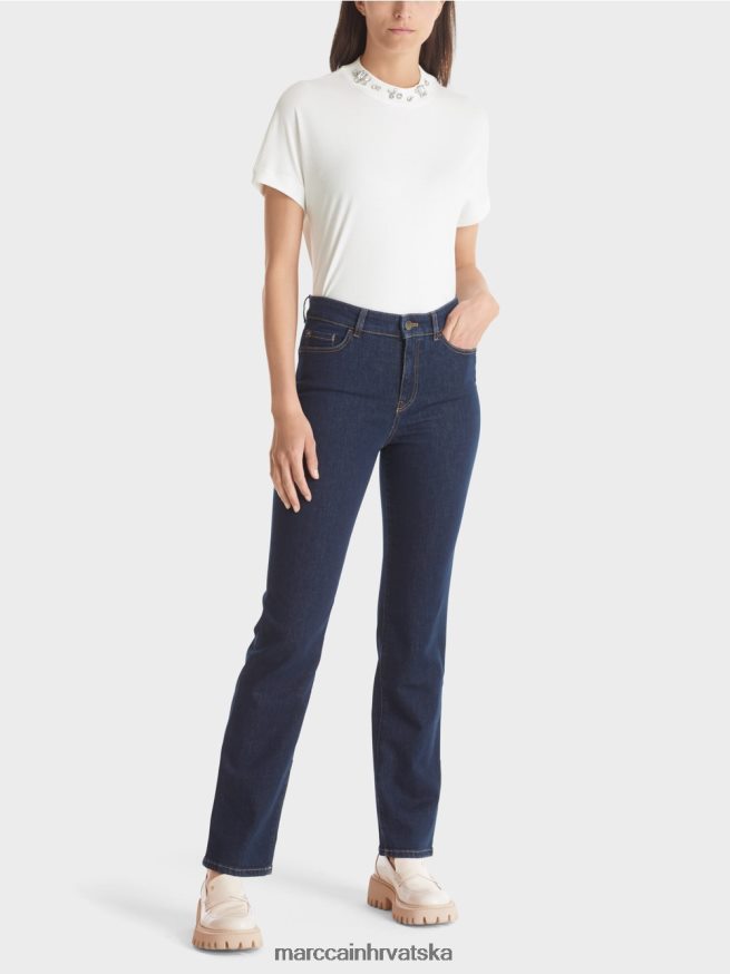 vintage indigo Marc Cain fyli "promislimo zajedno" traperice odjeća 4D66P4767