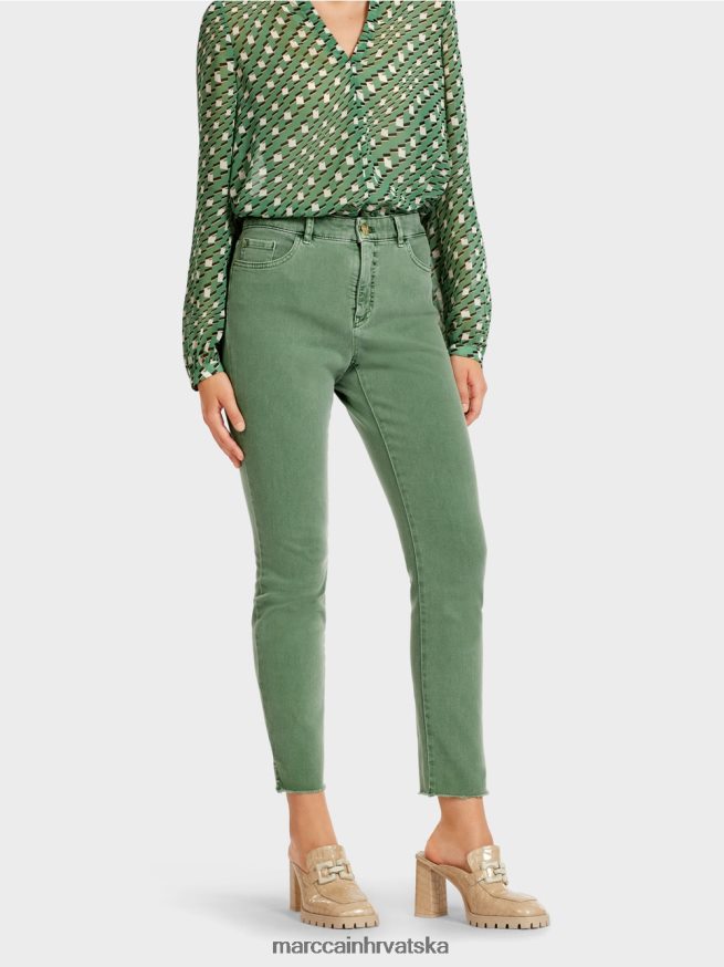 zelena mahovina Marc Cain šarene traperice 